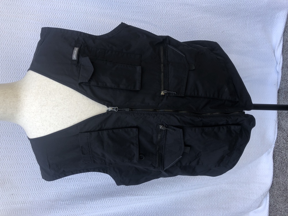Eddie Bauer Men's Dark Blue Utility Vest